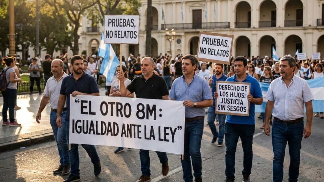 Padres norteños van a marchar el 8M: piden "igualdad ante la ley"