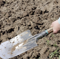 Agarró la pala pero no para trabajar, hizo lo peor que un hombre puede hacer