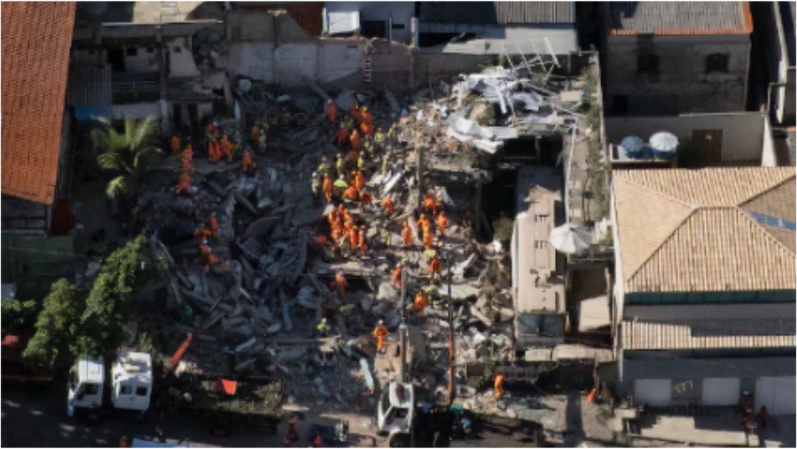 Horror en un hogar de ancianos: colaps� el edificio y murieron al menos 12 personas