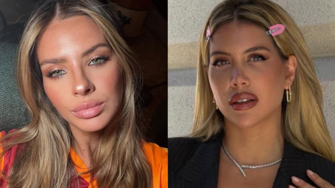 Despu�s del mimo a la China, Wanda apareci� con una indirecta letal