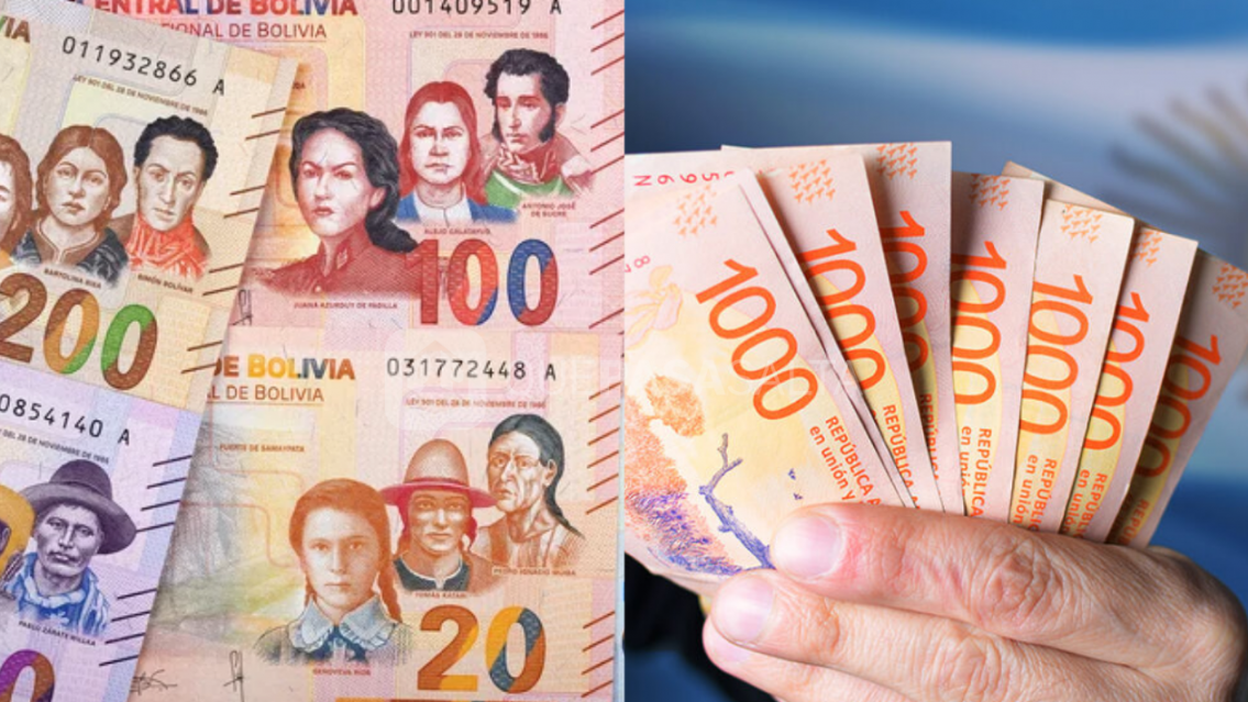Sigue cayendo el peso boliviano: cuánto te dan hoy por $1.000 argentinos