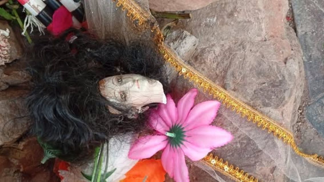 Conmoci�n en el Santuario: la Virgen apareci� decapitada