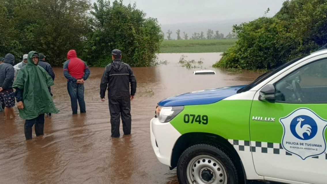Suspendieron las clases en Tucum�n: varias localidades est�n inundadas