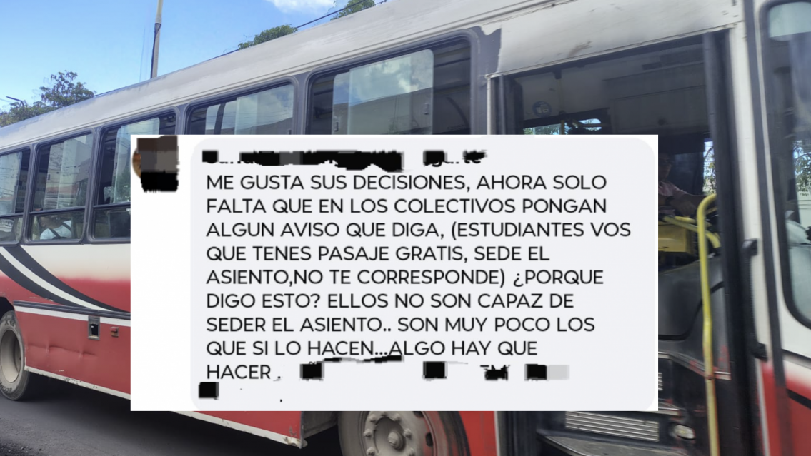 Sube el boleto en Jujuy y lo primero que hacen es agarrársela con los estudiantes