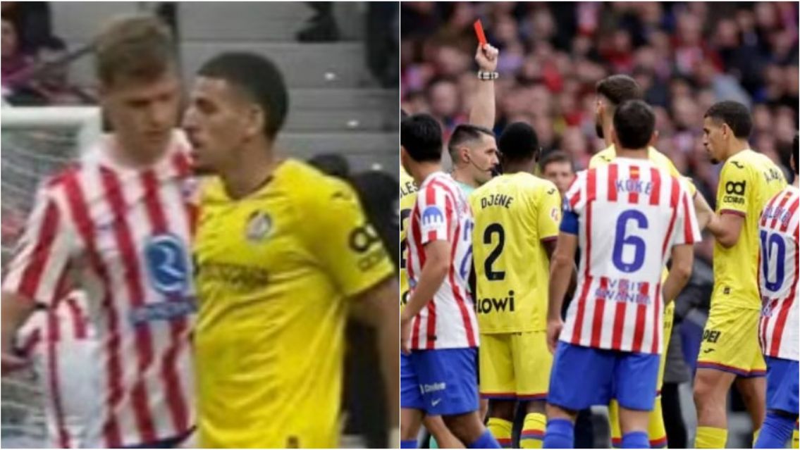 Futbolista se pasó de pícaro: pellizcó donde no tenía que hacerlo y lo echaron