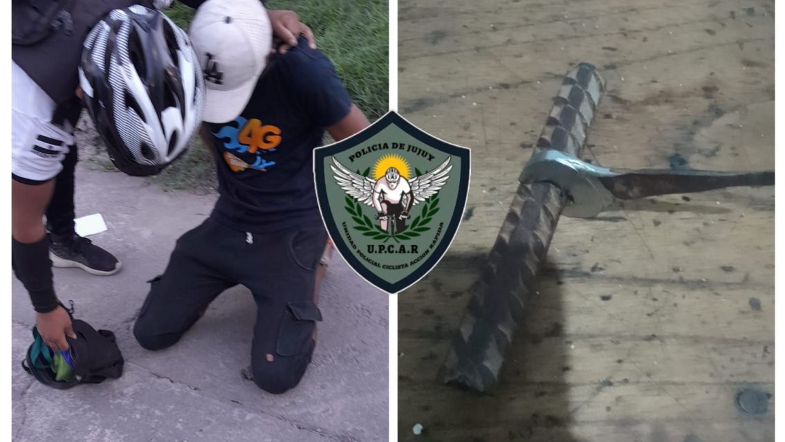 Intent� robar en la feria y lo atraparon vecinos: lo detuvieron con una "yuga"