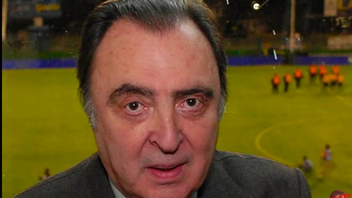 Muri� Marcelo Araujo, la voz hist�rica del f�tbol argentino en la TV