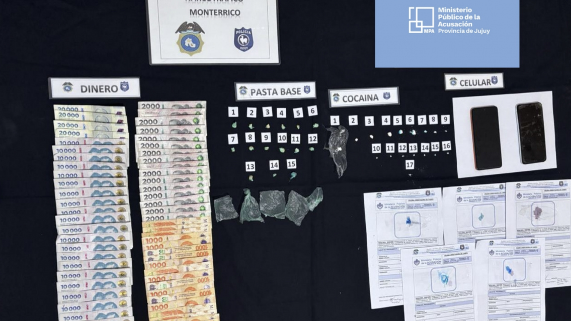 Cayó la banda que vendía droga como si nada: "te la llevamos a donde vos estés"