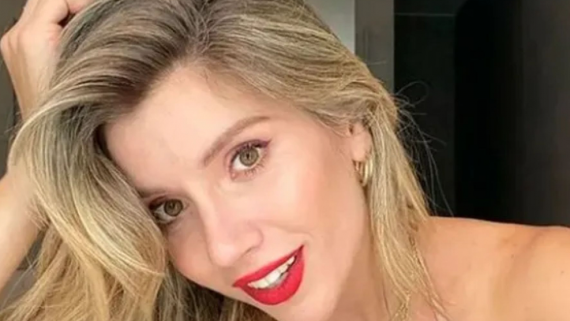 Laurita Fern�ndez y el gesto que encendi� los rumores de embarazo