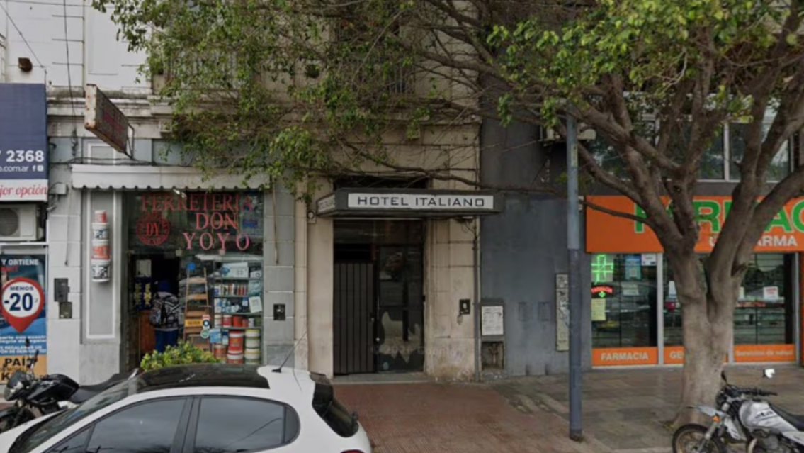 Nadie imagin� c�mo iba a terminar la pelea dentro de un hotel