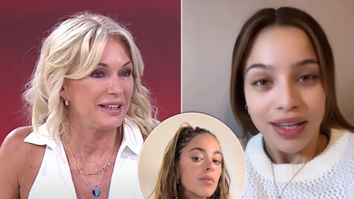 Apareci� Emilia Mernes y dio la cara en medio del esc�ndalo