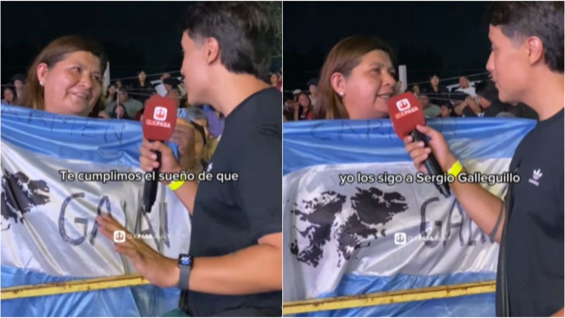 Emoción total: Que Pasa Jujuy le cumplió el sueño a una fan de Sergio Galleguillo