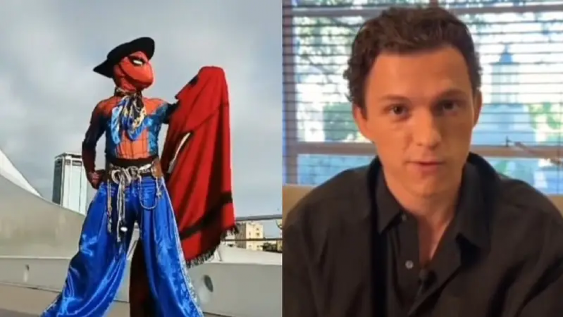 Otra coronación de gloria: "Gaucho Araña" es argentino y recibió el saludo de Spiderman