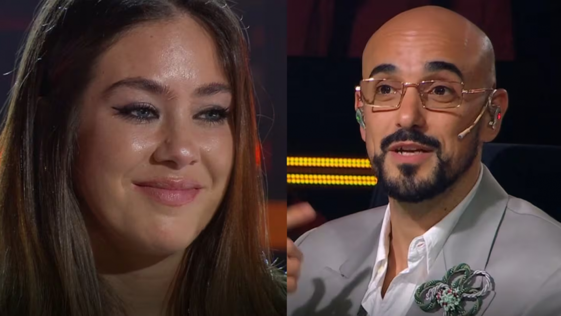 Un regalo, te va a quedar lindo: Abel Pintos sorprendió a una participante de su programa