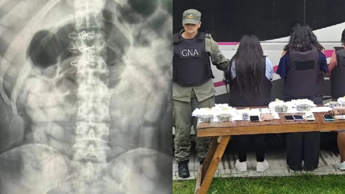 No pasaron el control norte�o: "estaban llenas", iban con 500 c�psulas de droga