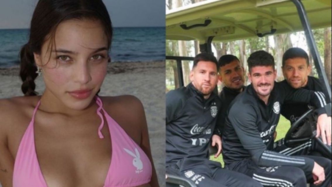 Filtran chats "picantes" de Emilia Mernes con un jugador de futbol casado