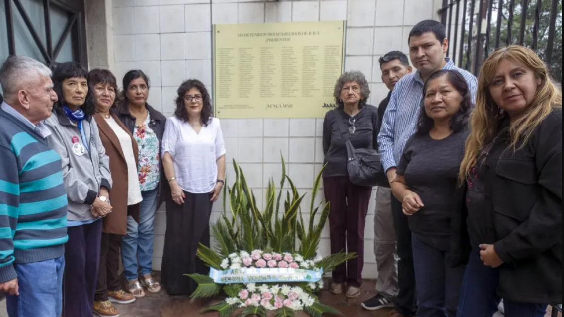 Jujuy record� a los desaparecidos a 50 a�os del golpe con un fuerte llamado a la memoria