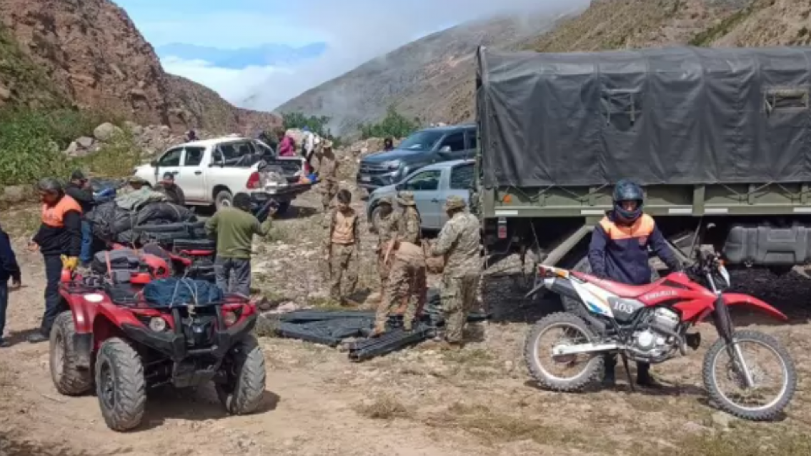 Alerta en Punta Corral: c�mo est�n hoy los caminos para la peregrinaci�n