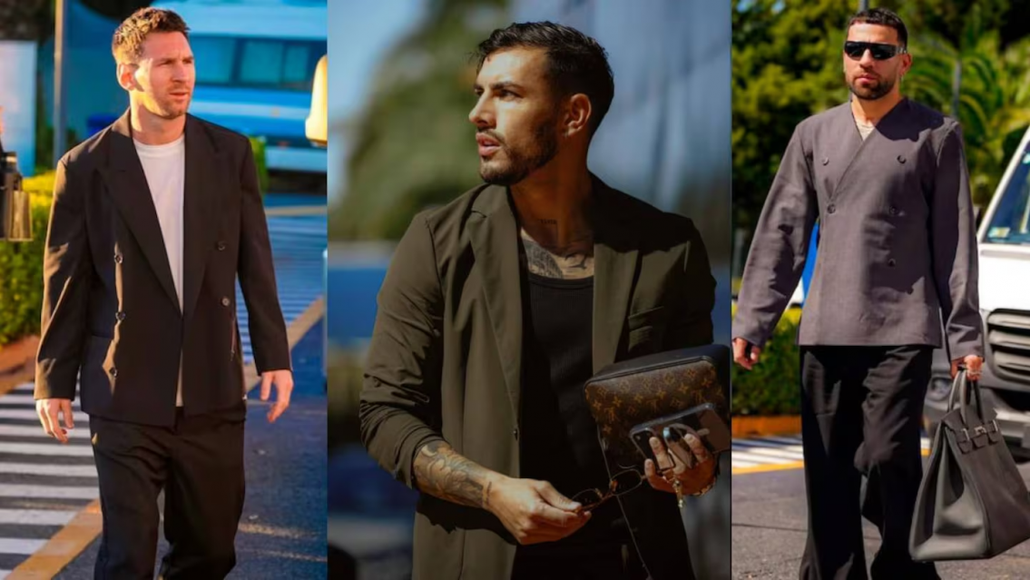 Millones y millones: ropa de lujo y accesorios exclusivos, la llegada de la Selección al país