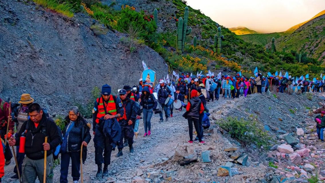 150 mil personas van al encuentro de la "Mamita": mirá cómo es el operativo en Punta Corral