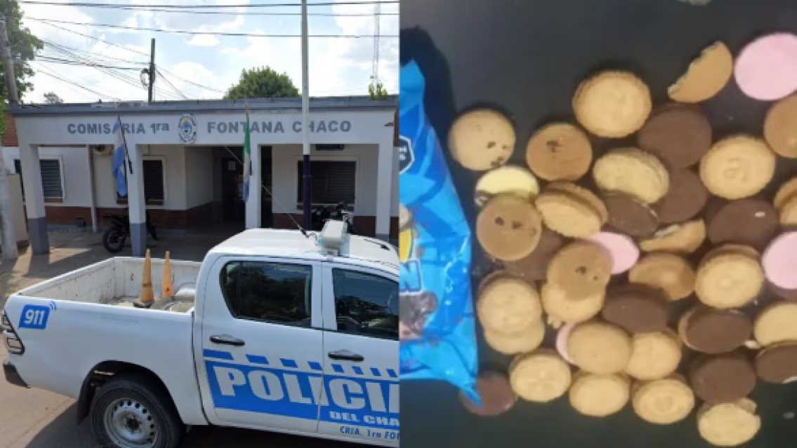 Escondi� droga en galletitas para su novio preso y termin� mal