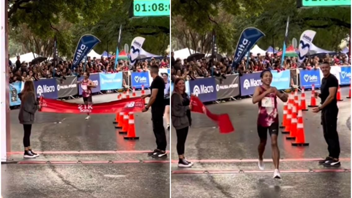 Orgullo juje�o: Miguel Maza fue el mejor en la media marat�n de Salta