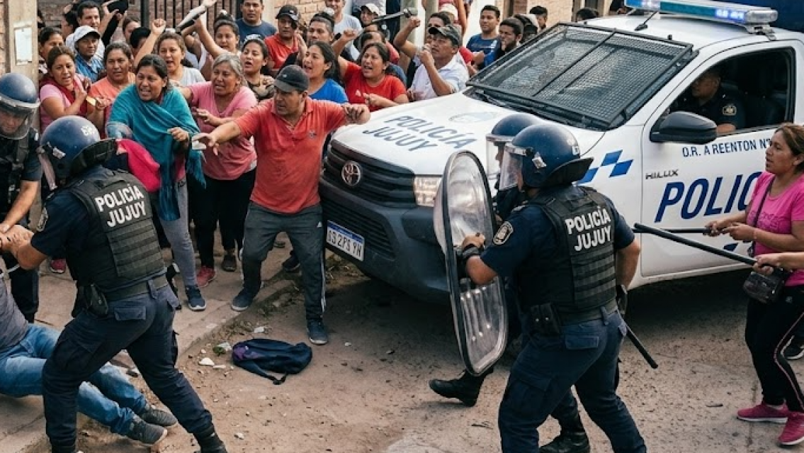Cayó el guaso que hacía cosas horribles afuera de una escuelita de Jujuy