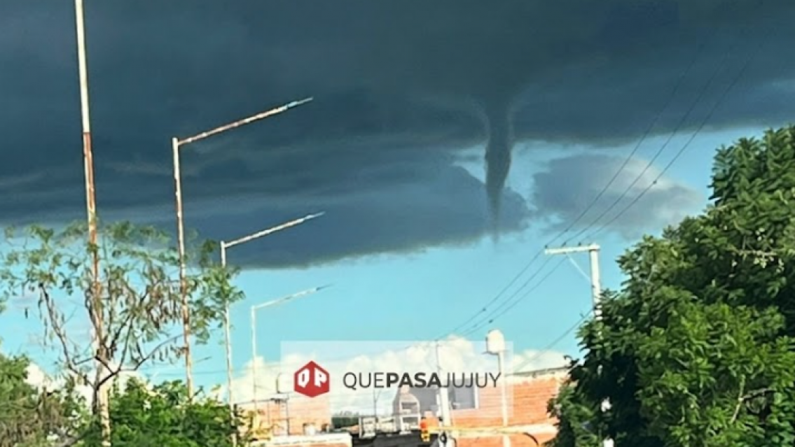Una nube paraliz� a Jujuy en pleno Domingo de Ramos