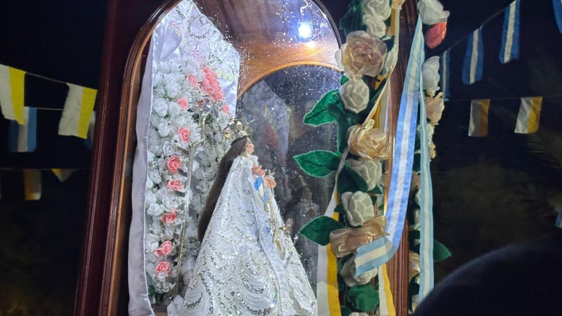 [EN VIVO] La Virgen de Punta Corral lleg� a Tumbaya y la emoci�n desbord� a los fieles