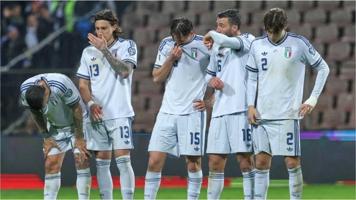 Papel�n de Italia: afuera por penales y 16 a�os sin Mundial