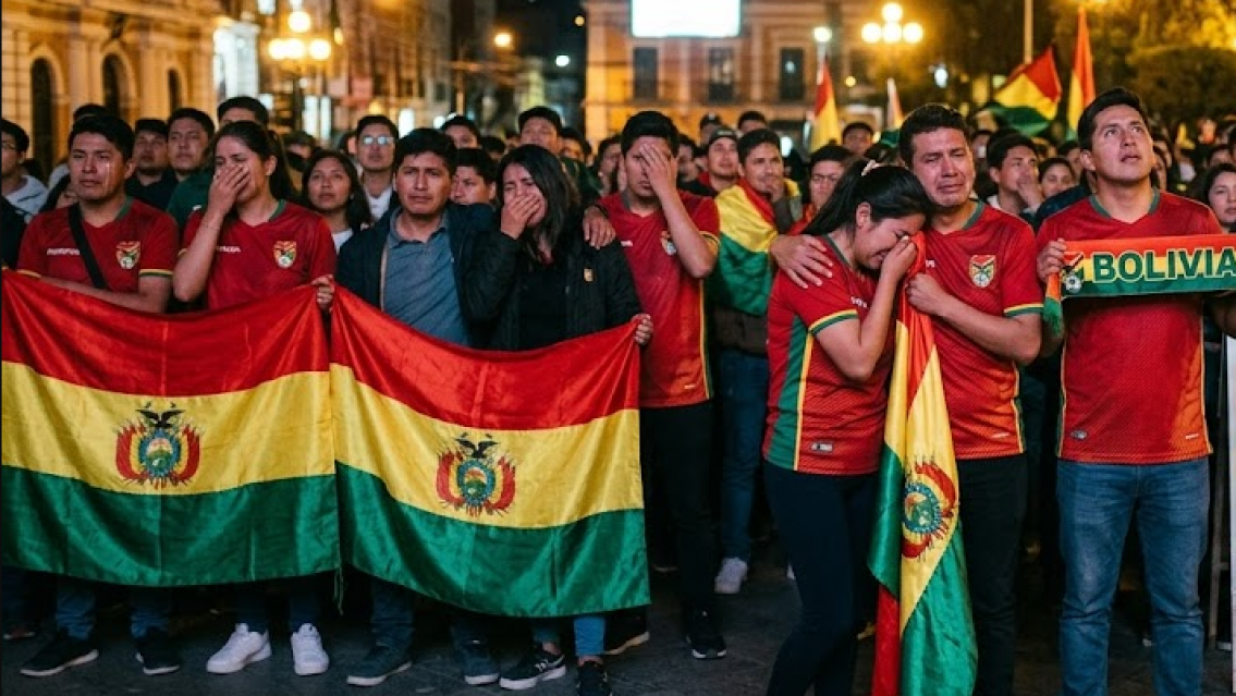 Bolivia se quedó sin Mundial: todo es tristeza y dolor