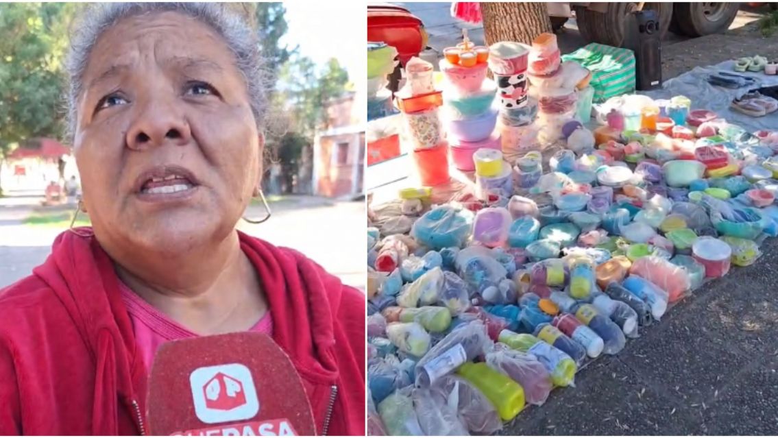 Crisis total: vendedores ambulantes juje�os al l�mite por la ca�da de ventas