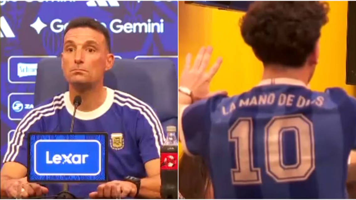 Incomod�simo momento de Sacaloni en plena conferencia de prensa