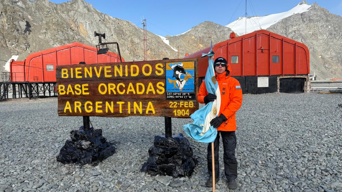 "1 minuto de silencio en la Ant�rtida por los ca�dos": el juje�o a cargo del homenaje