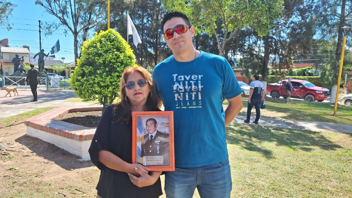 Muy movilizante: rindieron homenaje a un jujeño Héroe de Malvinas