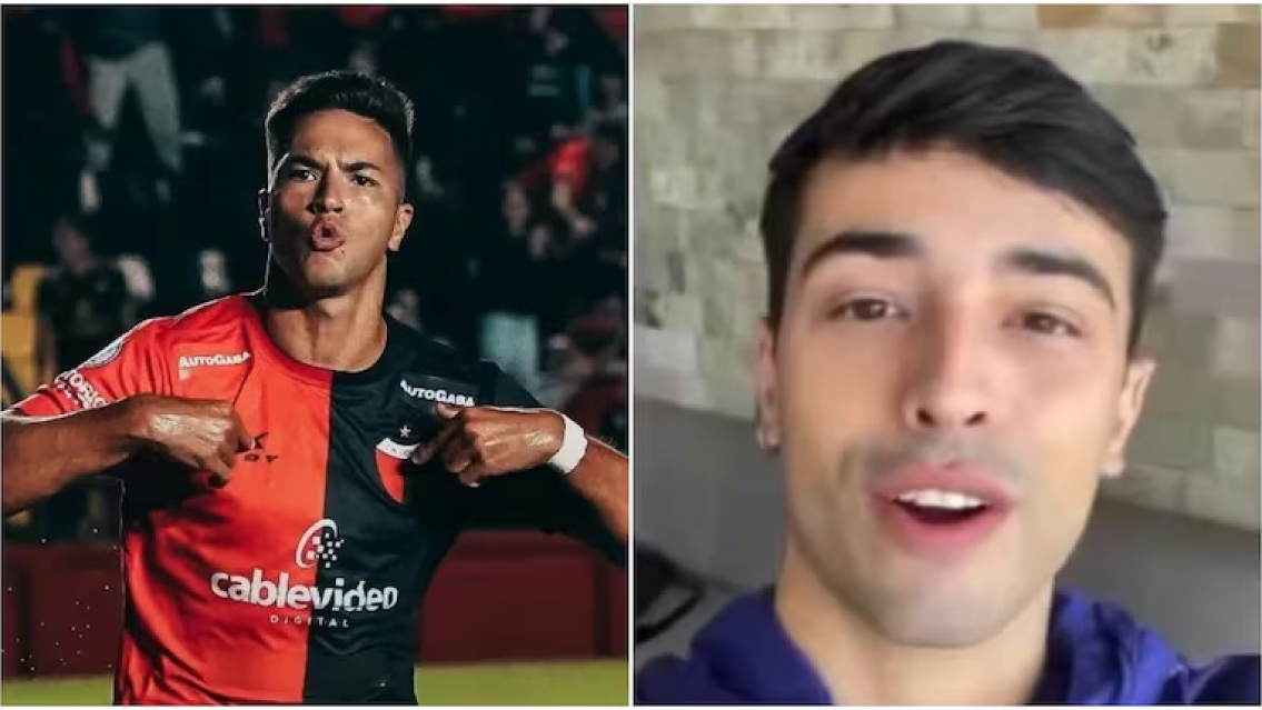 "Igualito a Rusherking": jugador de Col�n de Santa Fe present� a su novio