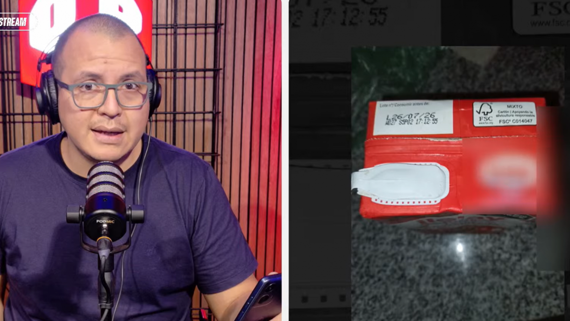 Juje�a denuncia que encontr� una rata en la chocolatada de una conocida marca