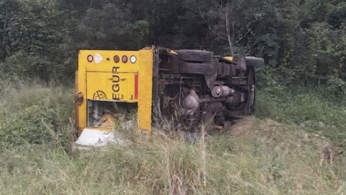 AHORA: terrible vuelco en Ruta Nacional 34, hay heridos