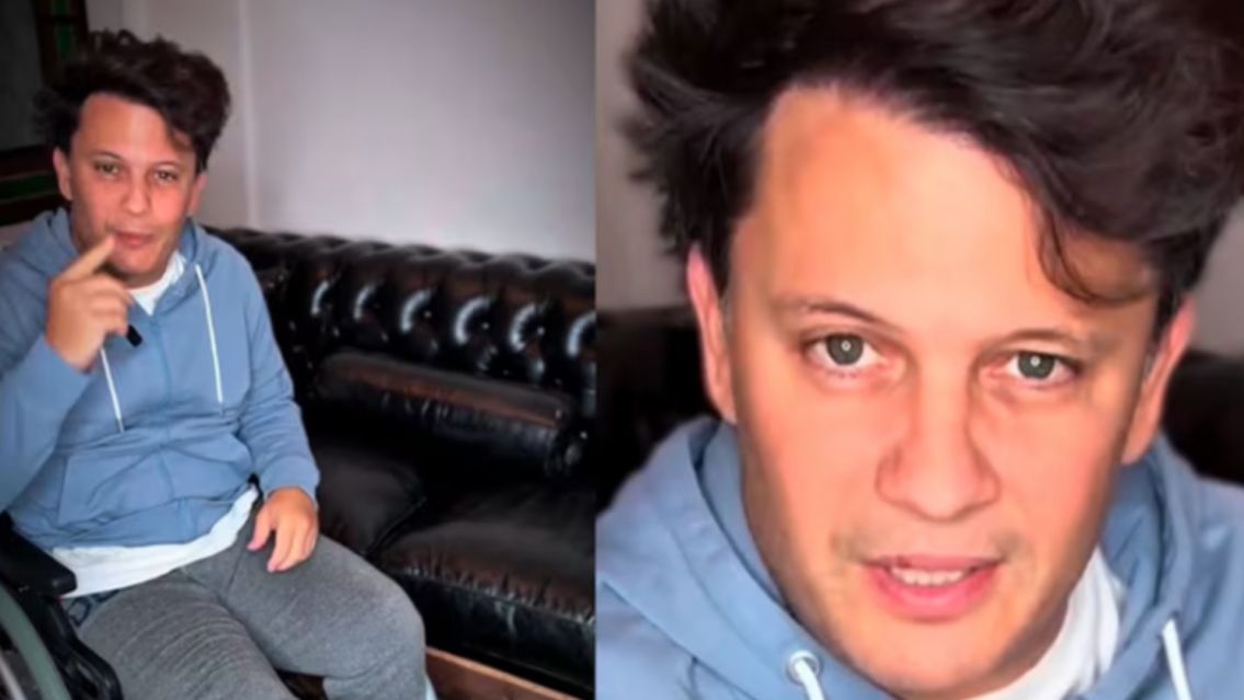 Tras su accidente, Darío Lopilato se mostró en silla de ruedas y preocupó a todos