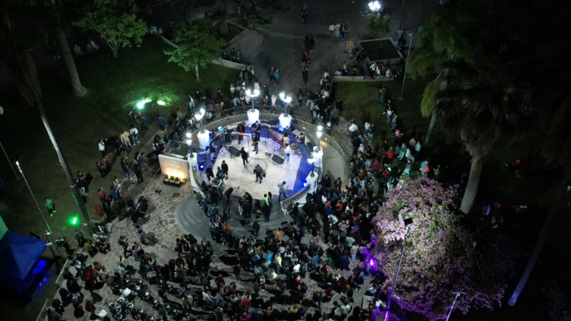 Nueva Glorieta en Plaza Belgrano: as� qued� la obra en el centro de Jujuy