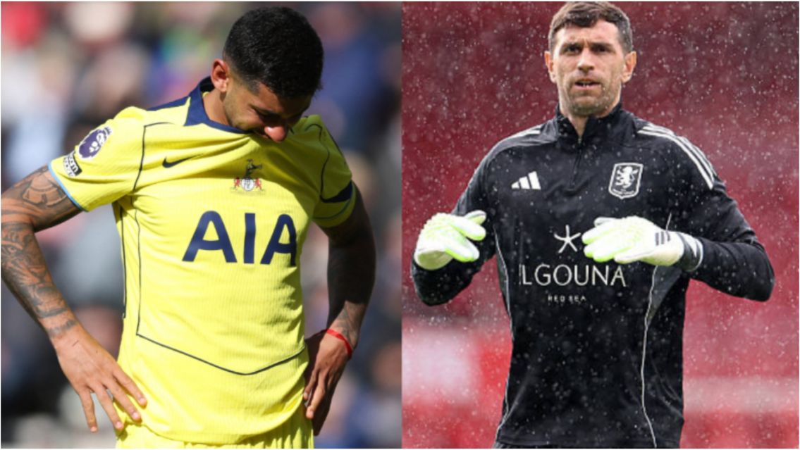 Alarma en la Selección: Dibu Martínez y Cuti Romero lesionados