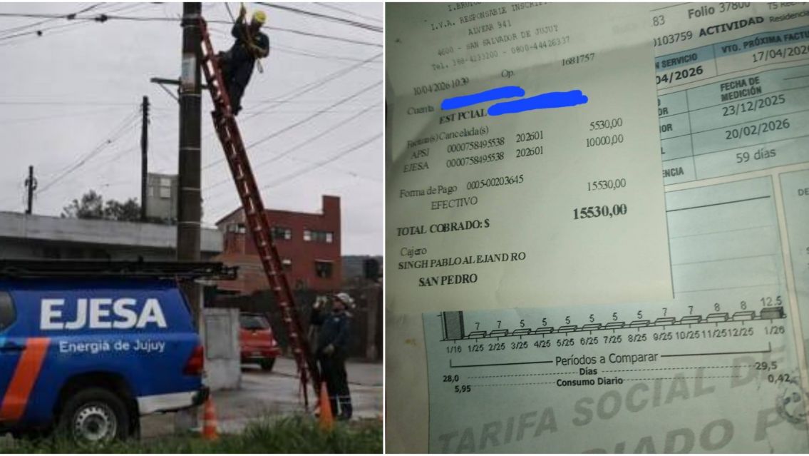 Indignación en Jujuy: usuaria asegura que pagó la luz y le cortaron el servicio