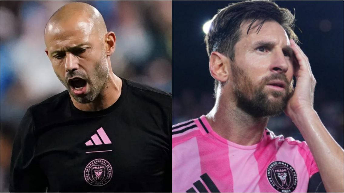 Sorpresa total: renunció Mascherano y Messi se queda sin DT en Inter Miami