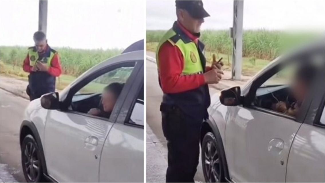 Médico norteño se negó a un control y atropelló a un policía en plena ruta 9