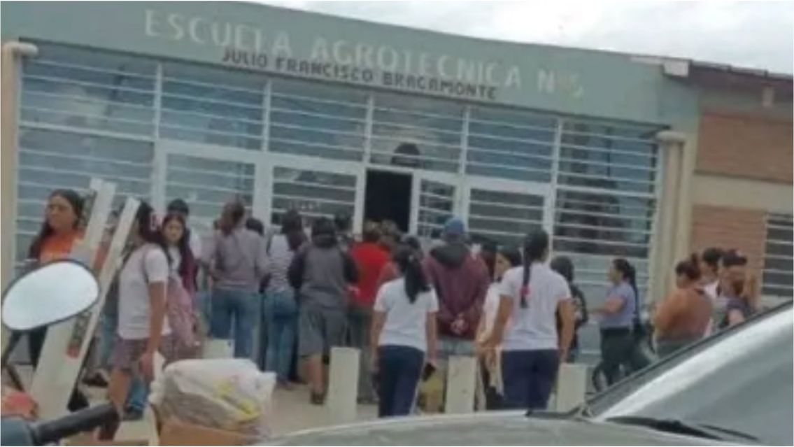 Alarma en Fraile Pintado por amenaza de tiroteo en una escuela