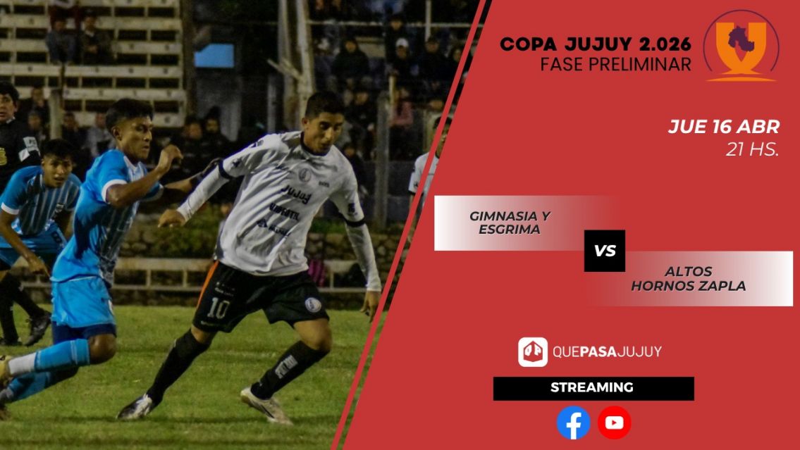 [EN VIVO] Gimnasia vs Altos Hornos Zapla por Copa Jujuy: sorteo especial