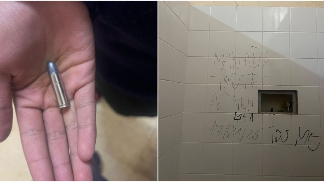 Amenaza en escuela jujeña: "dejaron una bala"