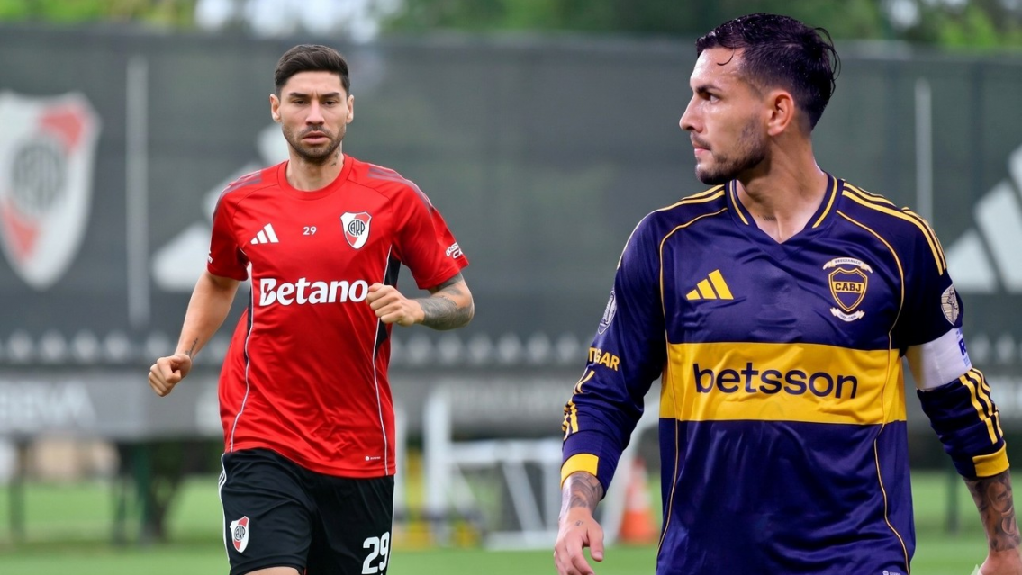 Picantísimo: Montiel y Paredes en conferencia de prensa antes del Superclásico