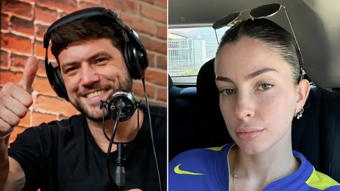 "Sos el sueño de mi vida": lo que le mandó el notero viral a otra famosa