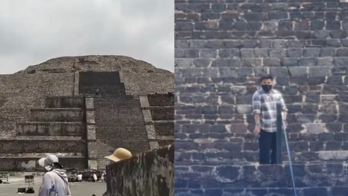 Tragedia en México: atacó a turistas en una pirámide y tomó la peor decisión